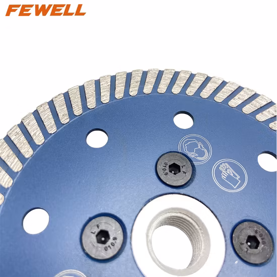 105mm M14 Flange Hot Press Small Diamond Turbo Saw Blade for Granite Cutting