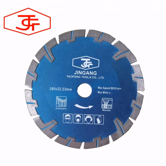 Dry Cut Segment Diamond Saw Blade with Protective-Tooth