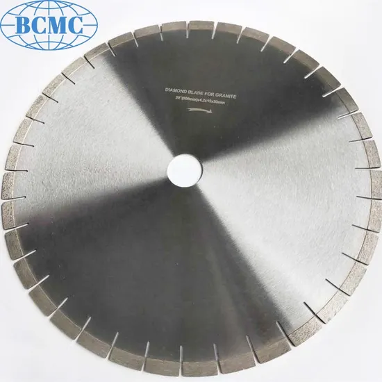 Bcmc 3600mm Wet Cutting Diamond Tool Diamond Saw Blade for Granite Quarry Machine