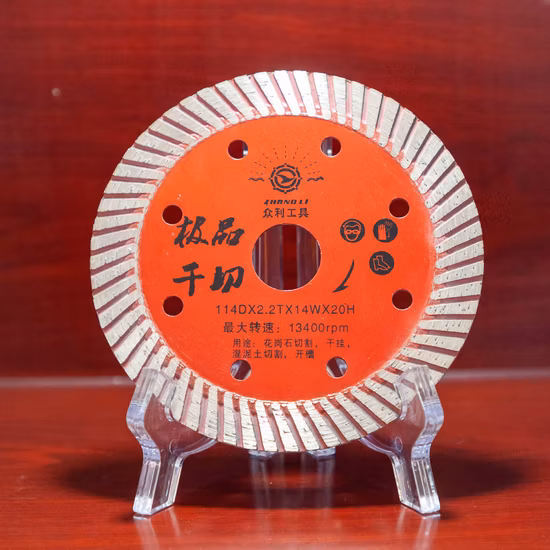 Marble Granite Concrete Lime Stone Dry Cut 4 " Concrete Hard Granite Diamond Saw Blade