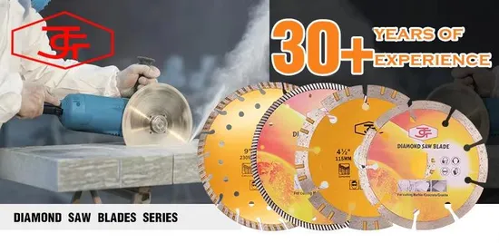 Segmented Diamond Saw Blades for Marble, Granite, Concrete, Stone Material Cutting