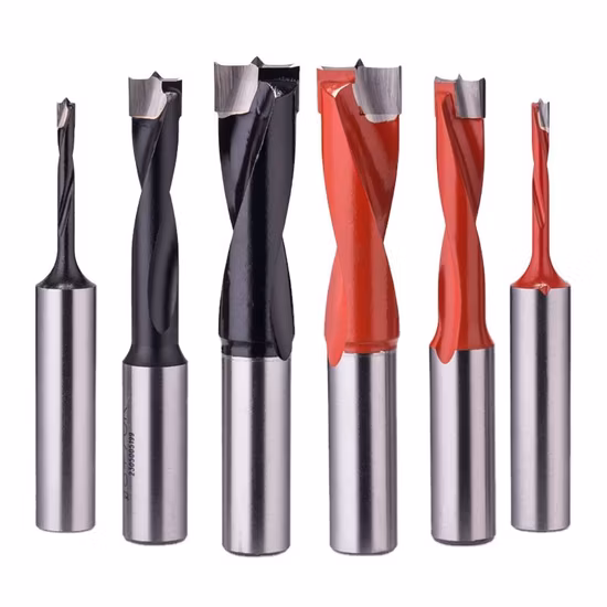 Tungsten Carbide Tipped Brad Point Wood Drill Bit for Woodworking