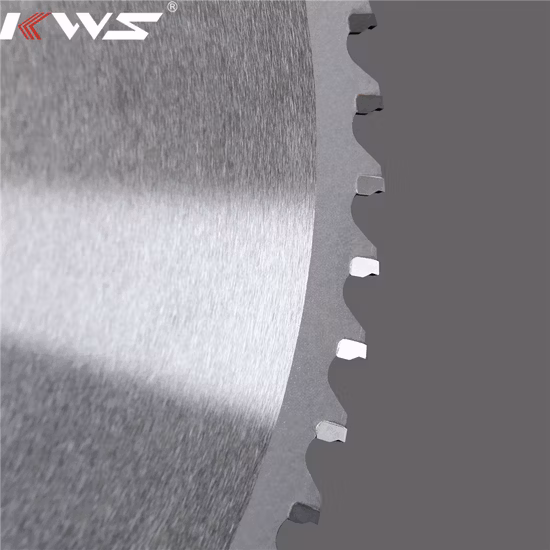 Kws Long Service Life Cermet Circular Cold Cut Saw Blade with Smooth Cutting Surface