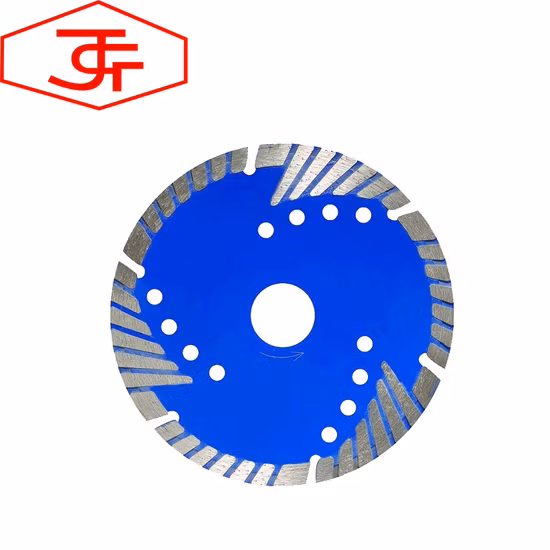 Dry Cut Segment Diamond Saw Blade with Protective-Tooth