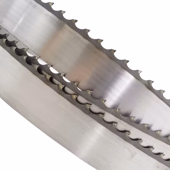 Wolframkarbid-Spitzen, TCT-Holzschneidebandsägeblätter für Hartholz, Hartmetall-Bandsägeblatt zum Schneiden von Hartholz, Schnittholz, Hartmetallspitzen-Bandsägeblatt